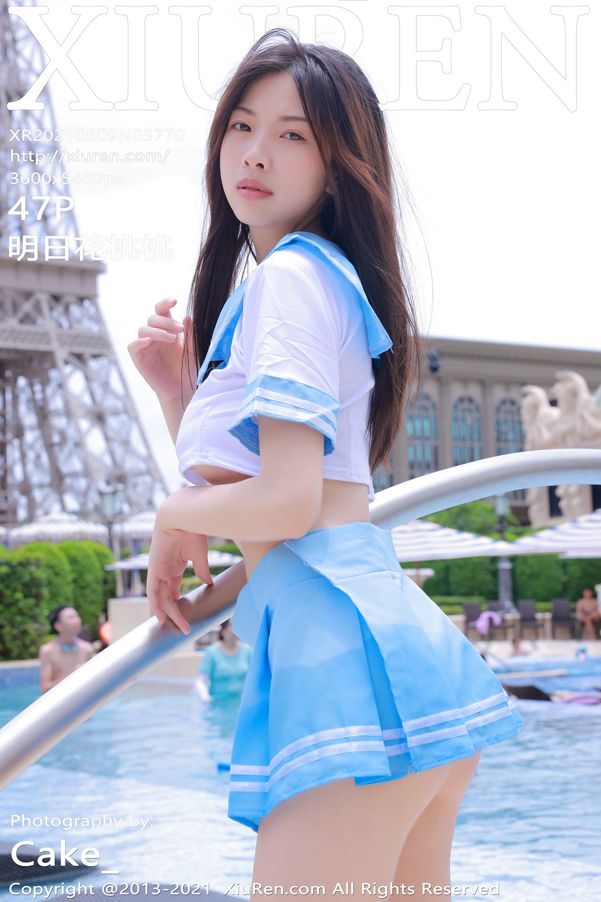 XIUREN秀人网 2021.08.09 No.3770 明日花桃桃